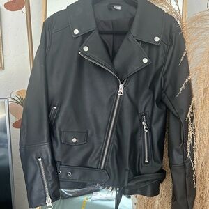 H&M Black Leather Jacket